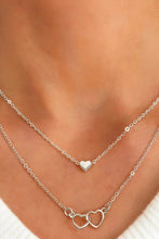 Load image into Gallery viewer, Layered Hearts Necklace