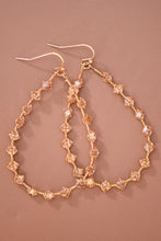 Load image into Gallery viewer, Crystal Teardrop Earrings