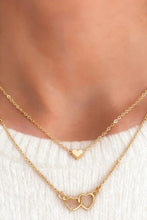Load image into Gallery viewer, Layered Hearts Necklace