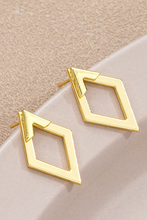 Load image into Gallery viewer, Rhombus Stud Earrings