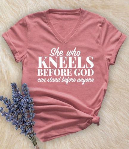 She Who Kneels