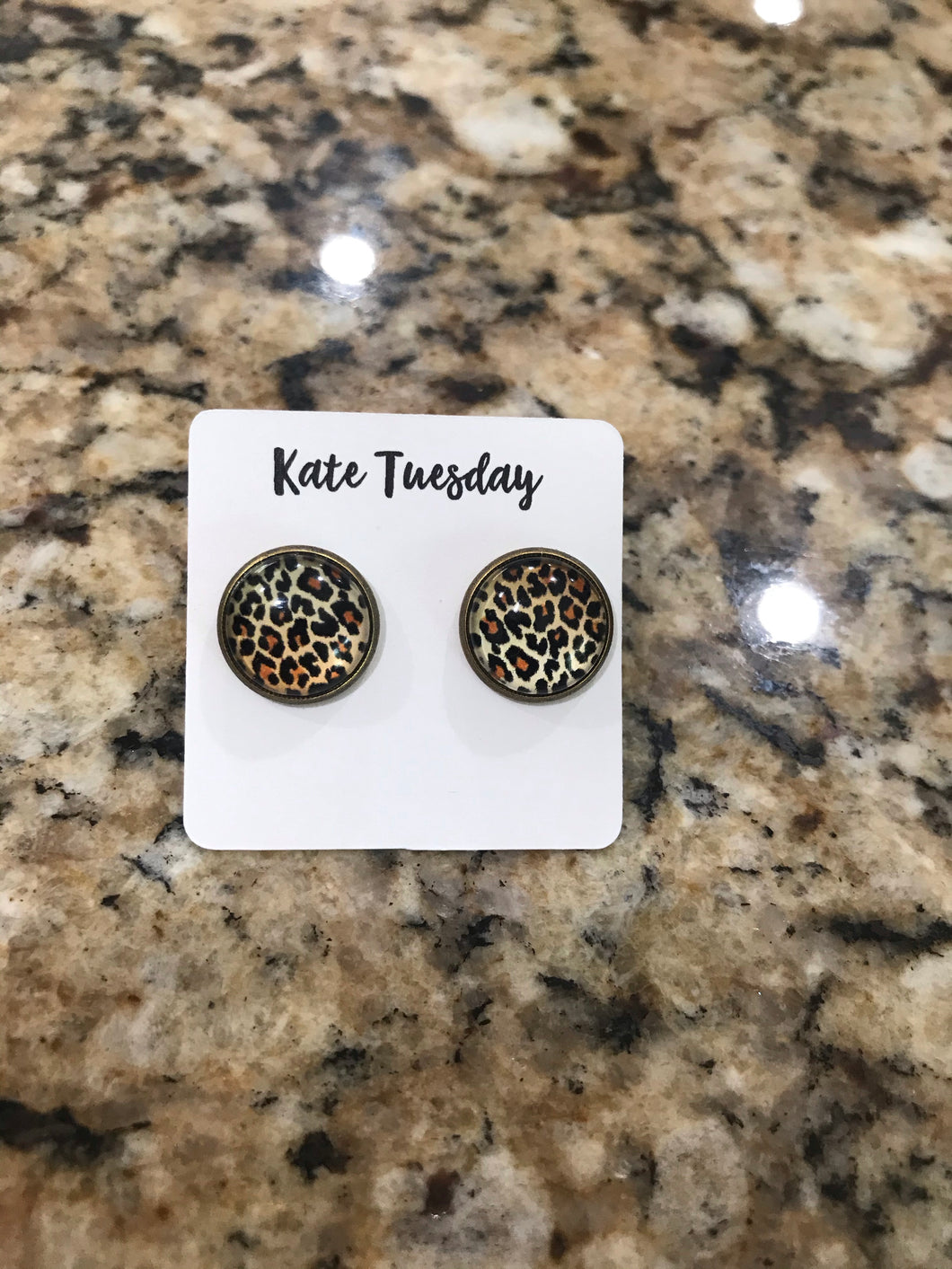 Cheetah Earrings