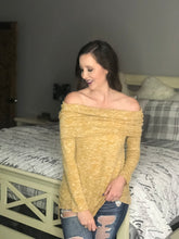 Load image into Gallery viewer, Off the shoulder sweater
